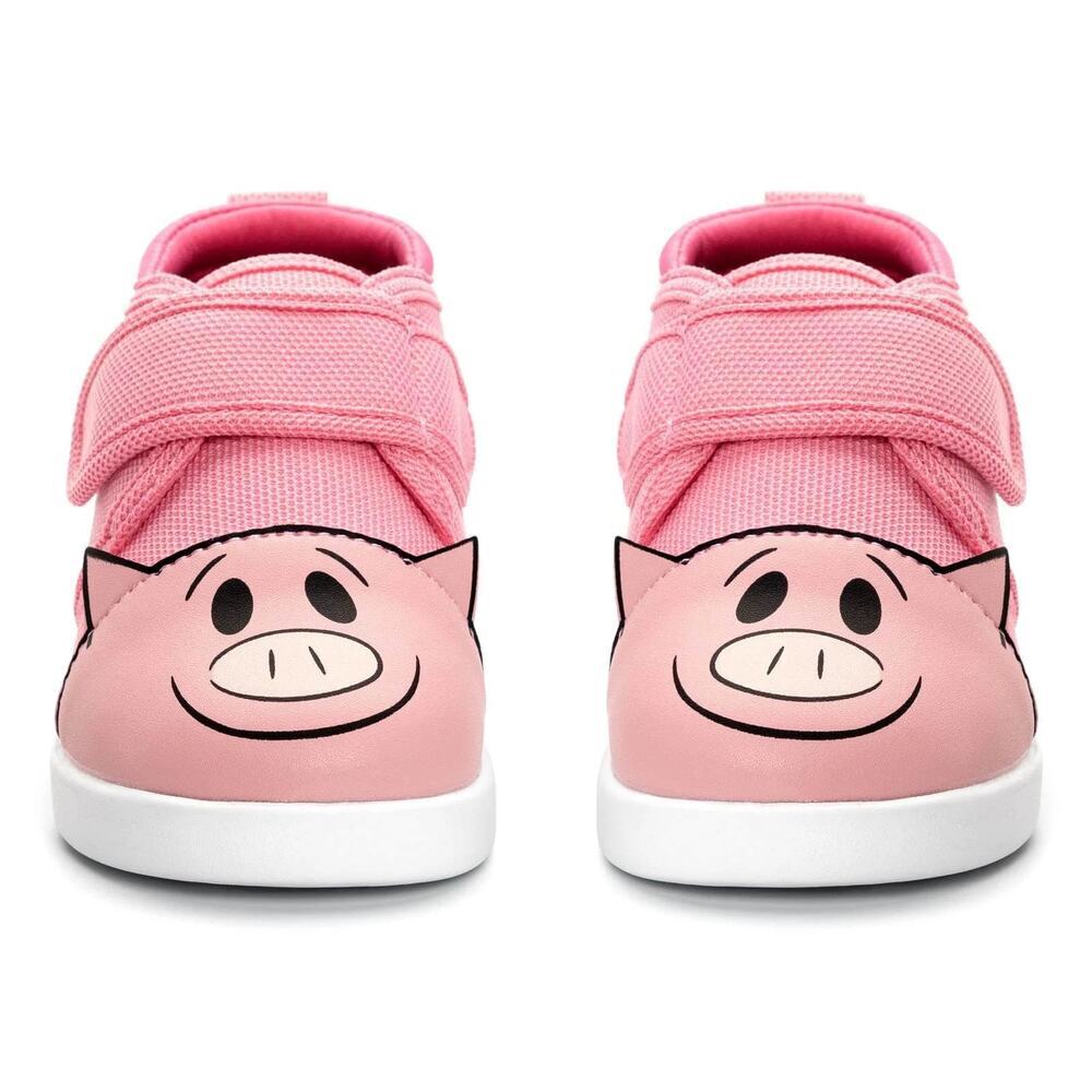 ikiki Girl's Pink Mo Willems' Piggie Squeaky Toddler Shoes Size 5 - Picture 2 of 8